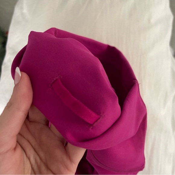 LULULEMON BIKER SHORTS Ripened Raspberry Pink - Picture 7 of 7